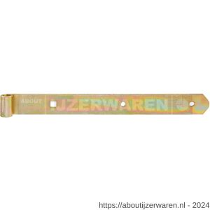 GAH Alberts heng recht afgerond geel verzinkt 300 mm diameter 10 mm - W51500379 - afbeelding 1