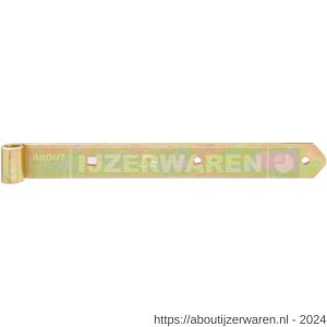 GAH Alberts heng recht afgerond geel verzinkt 400 mm diameter 16 mm - W51500367 - afbeelding 1