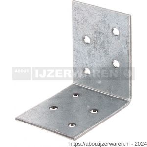 GAH Alberts hoekverbinder verzinkt 50x50x40 mm - W51500160 - afbeelding 1