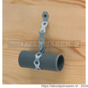 GAH Alberts gaatjesband in cassette sendzimir verzinkt 12 mm 3 m - W51500009 - afbeelding 3