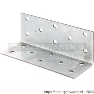 GAH Alberts hoekverbinder verzinkt 40x40x100 mm - W51500182 - afbeelding 1