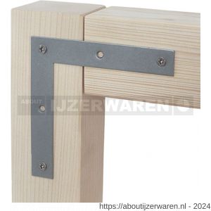 GAH Alberts raamhoek sendzimir verzinkt 160x160x30 mm - W51500099 - afbeelding 3