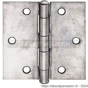 GAH Alberts scharnier RVS 82x82x1,0 mm - W51500504 - afbeelding 1