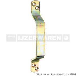 GAH Alberts deurgreep geel verzinkt 170x20 mm - W51501738 - afbeelding 1