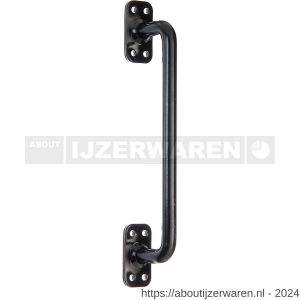 GAH Alberts deurgreep zwart gepoedercoat 275x32 mm - W51501736 - afbeelding 1