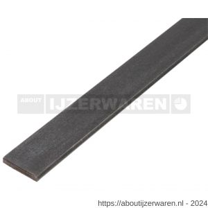 GAH Alberts platte stang glad staal ruw warmgewalst 15x5 mm 2 m - W51501255 - afbeelding 1