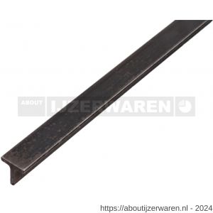 GAH Alberts T-profiel staal ruw 25x25x3,5 mm 2 m - W51501329 - afbeelding 1