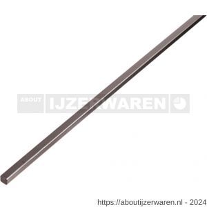 GAH Alberts vierkante stang staal 6x6 mm 2 m - W51501462 - afbeelding 1