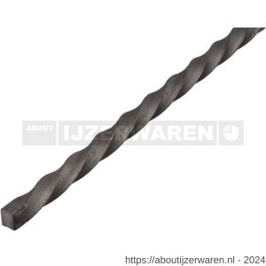 GAH Alberts vierkante stang gedraaid staal warmgewalst 8x8 mm 2 m - W51501469 - afbeelding 1