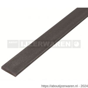 GAH Alberts platte stang staal ruw warmgewalst 15x5 mm 1 m - W51501256 - afbeelding 1