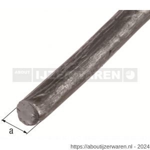 GAH Alberts ronde stang staal ruw warmgewalst 12 mm 1 m - W51501298 - afbeelding 2