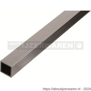 GAH Alberts vierkante buis aluminium blank 40x40x2 mm 2 m - W51501451 - afbeelding 1