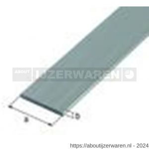 GAH Alberts platte stang aluminium blank 30x2 mm 1 m - W51501170 - afbeelding 2