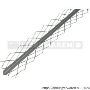 GAH Alberts stucprofiel pleister hoek verzinkt warmgewalst 32x32 mm 2,6 m - W51501607 - afbeelding 1