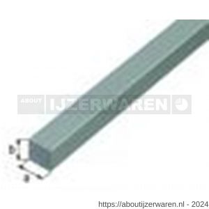 GAH Alberts vierkante stang aluminium blank 12x12 mm 1 m - W51501456 - afbeelding 1