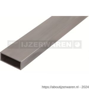 GAH Alberts rechthoekige buis aluminium blank 50x20x2 mm 2,6 m - W51500858 - afbeelding 1