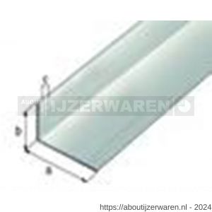 GAH Alberts hoekprofiel aluminium blank 15x10x1,5 mm 1 m - W51500985 - afbeelding 2