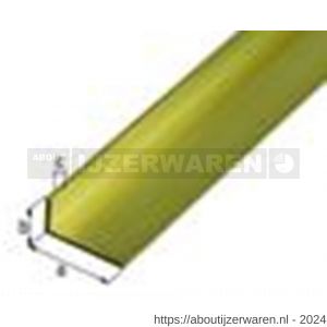 GAH Alberts hoekprofiel messing 30x15x1,5 mm 1 m - W51501126 - afbeelding 2