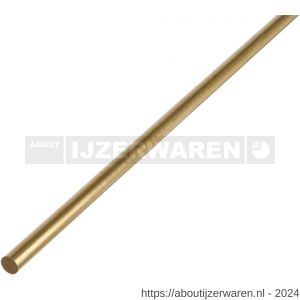 GAH Alberts ronde stang messing 4 mm 1 m - W51501284 - afbeelding 1