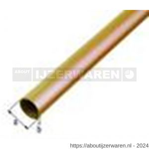 GAH Alberts ronde buis messing 4x0,5 mm 1 m - W51500835 - afbeelding 2