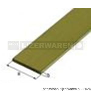 GAH Alberts platte stang messing 20x2 mm 1 m - W51501241 - afbeelding 2