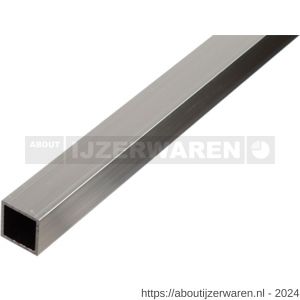 GAH Alberts vierkante buis aluminium blank 20x20x1 5 mm 2 m - W51501442 - afbeelding 1