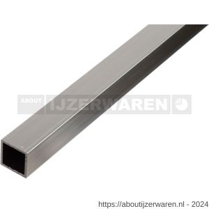 GAH Alberts vierkante buis aluminium blank 25x25x1 5 mm 2 m - W51501445 - afbeelding 1