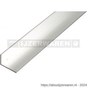 GAH Alberts hoekprofiel aluminium blank 30x20x2 mm 2 m - W51500970 - afbeelding 1