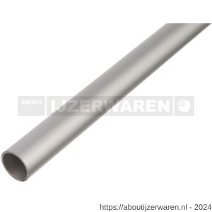 GAH Alberts ronde buis aluminium zilver 6x1 mm 1 m - W51500798 - afbeelding 1