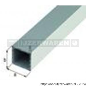 GAH Alberts vierkante buis aluminium zilver 30x30x2 mm 1 m - W51500869 - afbeelding 2