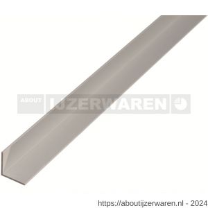 GAH Alberts hoekprofiel aluminium blank 35x35x1,5 mm 1 m - W51500978 - afbeelding 1