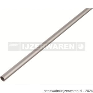 GAH Alberts ronde buis aluminium zilver 6x1 mm 2 m - W51500799 - afbeelding 1