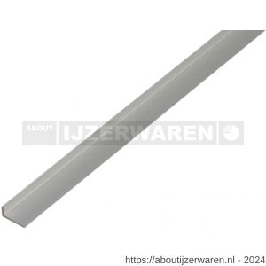 GAH Alberts kantbeschermingsprofiel aluminium zilver 14x10 mm 1 m - W51501608 - afbeelding 1