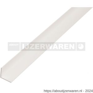 GAH Alberts hoekprofiel PVC wit 40x40x1,2 mm 2,6 m - W51500922 - afbeelding 1