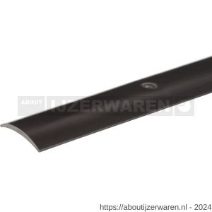 GAH Alberts overgangsprofiel PVC zwart verzonken schroefgaten 30x0,9 mm - W51502000 - afbeelding 3