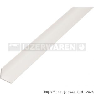 GAH Alberts hoekprofiel PVC wit 15x15x1,2 mm 2,6 m - W51500916 - afbeelding 1