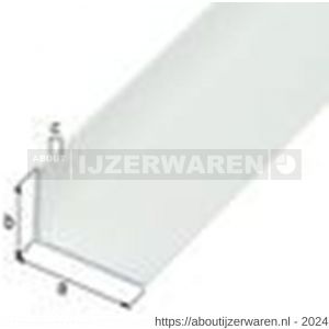 GAH Alberts hoekprofiel PVC wit 20x30x1 mm 2,6 m - W51501037 - afbeelding 2