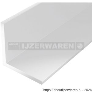 GAH Alberts hoekprofiel PVC wit 20x20x1,5 mm 1 m - W51500906 - afbeelding 1