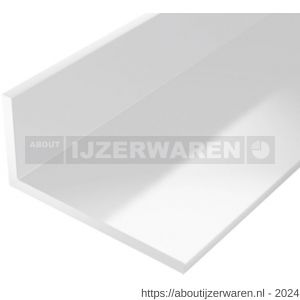 GAH Alberts hoekprofiel PVC zwart 20x10x1,5 mm 1 m - W51501038 - afbeelding 1