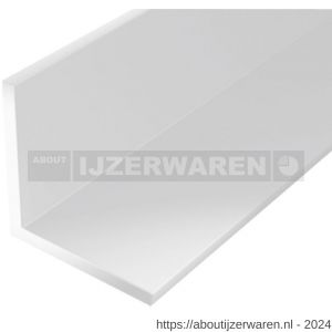 GAH Alberts hoekprofiel PVC wit 20x20x1,5 mm 2 m - W51500912 - afbeelding 1