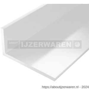 GAH Alberts hoekprofiel PVC wit 25x20x2 mm 2 m - W51501034 - afbeelding 1