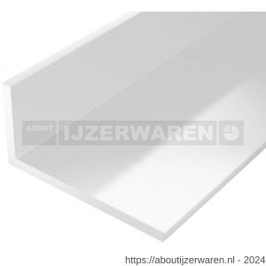 GAH Alberts hoekprofiel PVC wit 30x20x3 mm 2 m - W51501035 - afbeelding 1