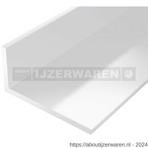 GAH Alberts hoekprofiel PVC wit 40x10x2 mm 2 m - W51501036 - afbeelding 1