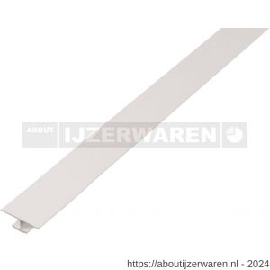 GAH Alberts H-profiel PVC wit 45x20x30 mm 1 m - W51500720 - afbeelding 1