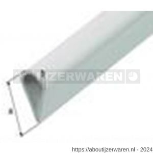 GAH Alberts klemprofiel PVC zwart 15x0,9 mm 2 m - W51501616 - afbeelding 2