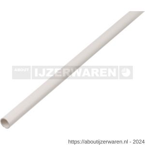 GAH Alberts ronde buis PVC wit 7x1 mm 2 m - W51500825 - afbeelding 1