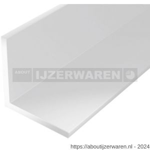 GAH Alberts hoekprofiel PVC wit 30x30x2 mm 1 m - W51500908 - afbeelding 1