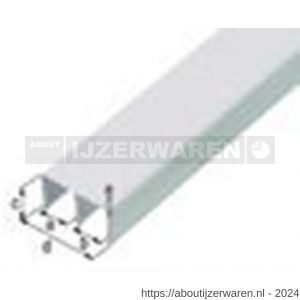 GAH Alberts geleiding railprofiel boven PVC zwart,6,5 mm 1 m - W51501779 - afbeelding 2