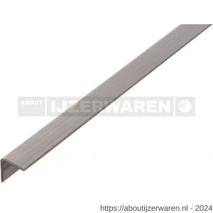 GAH Alberts hoekprofiel RVS 10x10x1 mm 1 m - W51501127 - afbeelding 1