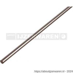 GAH Alberts ronde stang RVS 6 mm 1 m - W51501288 - afbeelding 1